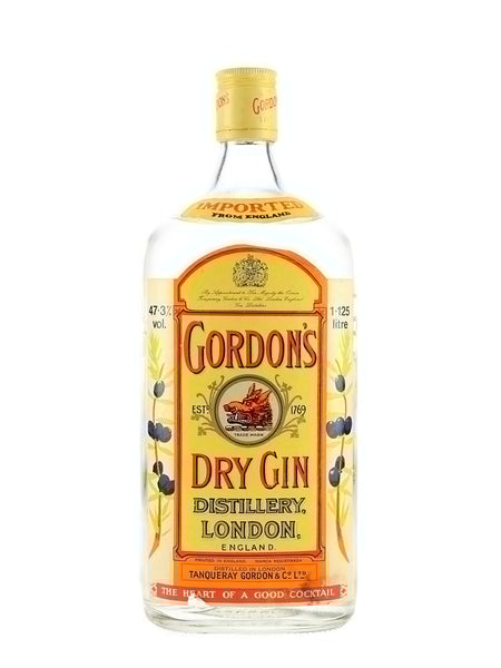 無*題様 Gordon's Dry Gin ヴィンテージ Gordon's London Dry Gin (Export) - 1970s (47.3%, 112.5cl) – Old