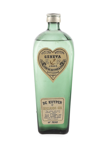 John de Kuyper & Son Genuine Hollands Geneva - 1960s (39.4%, 50cl
