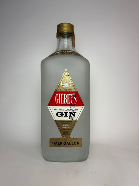 W. & A. Gilbey's London Dry Gin - 1970s (43%, 189cl) – Old Spirits