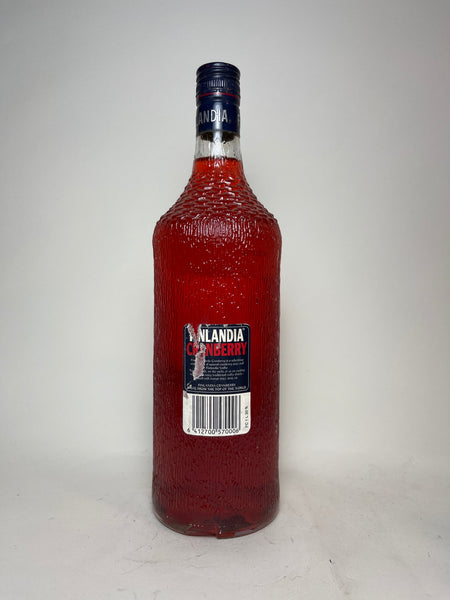 Finlandia Cranberry Vodka - 1980s (40%, 100cl) – Old Spirits Company