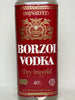 James Burrough's Borzoi Dry Imperial Vodka - 1980s (40%, 75cl)