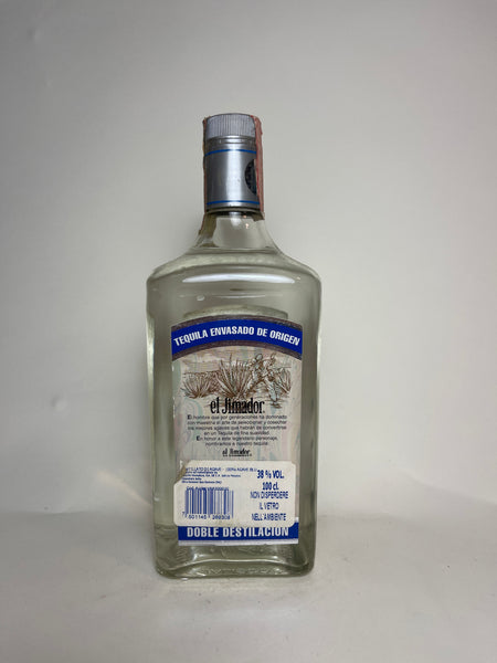 El Jimador Tequila Blanco - 1990s (38%, 100cl) – Old Spirits Company