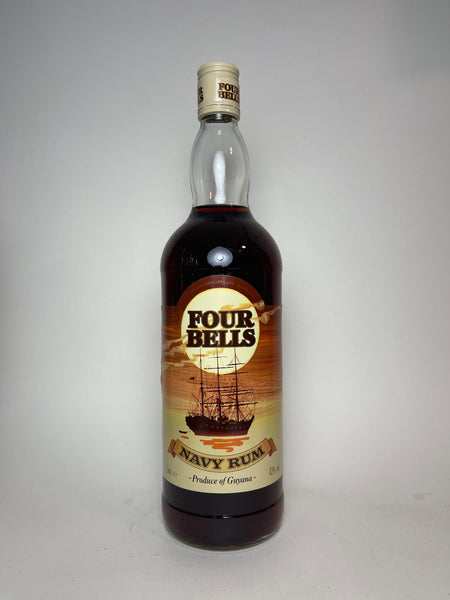 Four Bells Guyana Navy Rum - 1990s (43%, 100cl) – Old