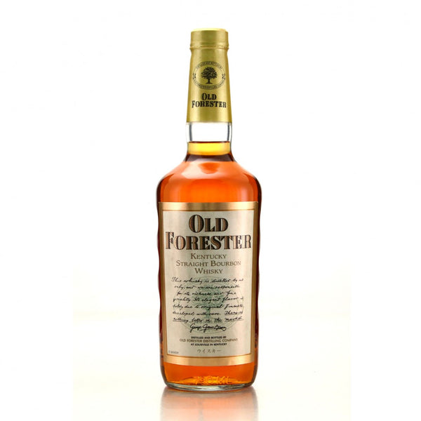 Old Forester Kentucky Straight Bourbon Whisky - Bottled 1990 (43