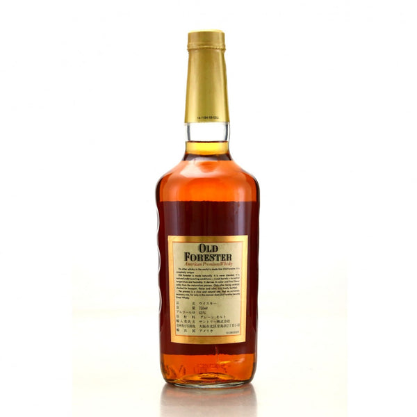 Old Forester Kentucky Straight Bourbon Whisky - Bottled 1990 (43