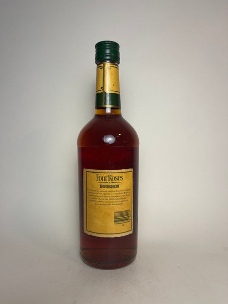 Four Roses Kentucky Straight Bourbon Whiskey - 1980s (43%, 75cl