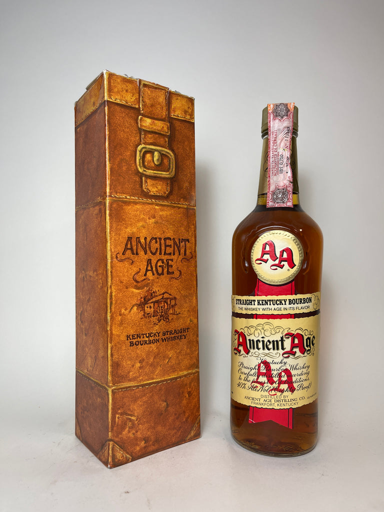 Ancient Age Kentucky Straight Bourbon Whiskey - Bottled 1989 (40%, 75cl)