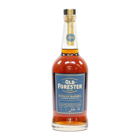 Old Forester Single Barrel Barrel Strength Kentucky Straight Bourbon Whiskey - Current (63.9%, 75cl)