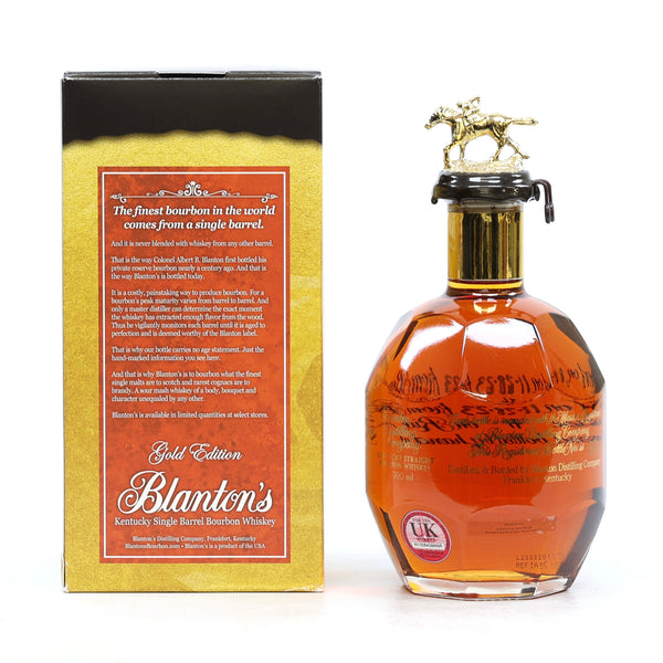 Blanton's Gold Edition Single Barrel Kentucky Straight Bourbon