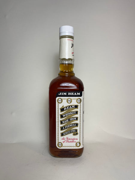 Jim Beam White Label Kentucky Straight Bourbon Whiskey - Bottled