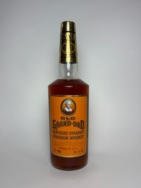 Old Grand-Dad Kentucky Straight Bourbon Whiskey - Bottled 1972 (40