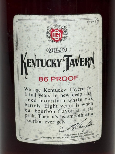 Glenmore's Old Kentucky Tavern 8YO Kentucky Straight Bourbon