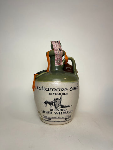 Tullamore Dew 12YO Irish Blended Whiskey - 1960s (43%, 75cl)