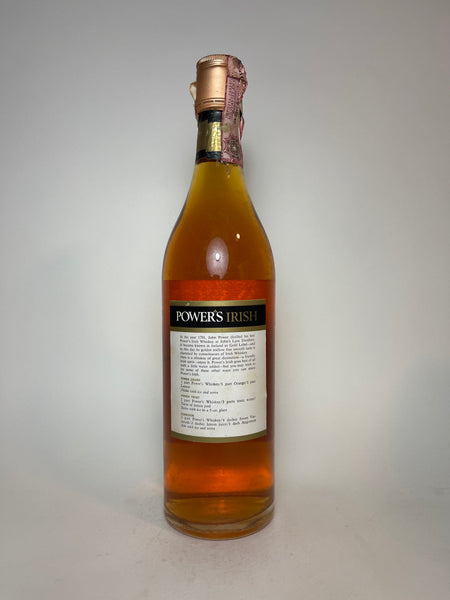 John Power & Son's Gold Label Blended Irish Whiskey - 1970s John Power & Son's Gold Label Blended Irish Whiskey - 1970s