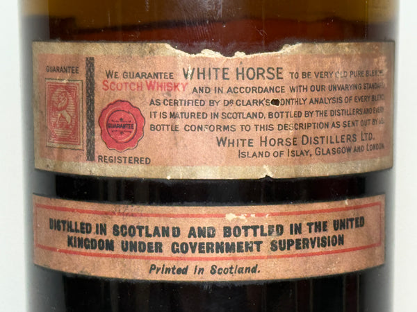 White Horse Blended Scotch Whiskey - 1936-52 (ABV Not Stated, 75cl