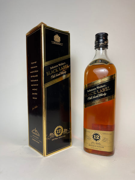 Johnnie Walker Black Label 12YO Extra Special Old Blended Scotch