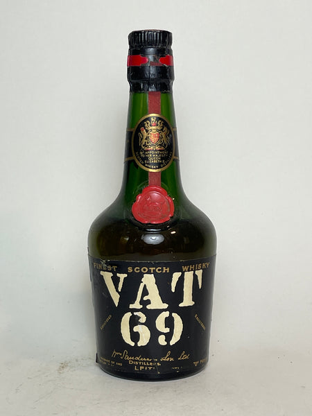 Sanderson's VAT 69 Finest Blended Scotch Whisky - 1960s (40