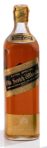 Johnnie Walker Black Label Extra Special Old Blended Scotch Whisky - 1970s (43%, 75cl)