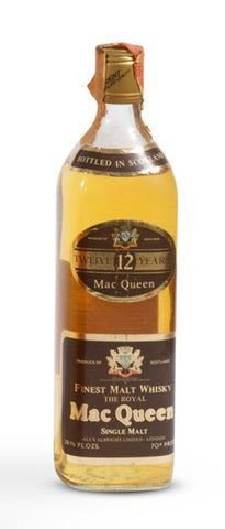 Alex Albright's MacQueen 12YO Blended Scotch Whisky - 1970s (40%, 75cl)