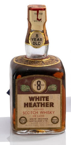White Heather 8YO Blended Scotch Whisky - pre-1964 (43.4%, 75cl)