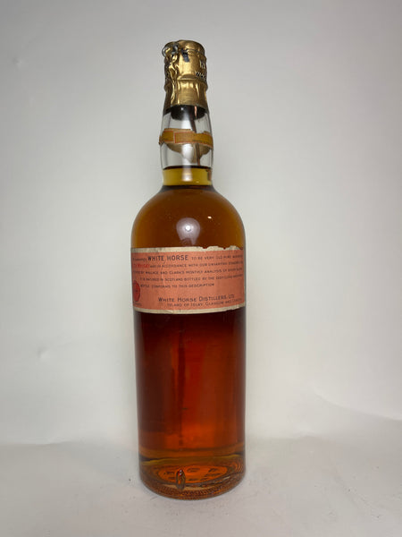 White Horse Blended Scotch Whisky - Bottled 1958 (ABV Not Stated