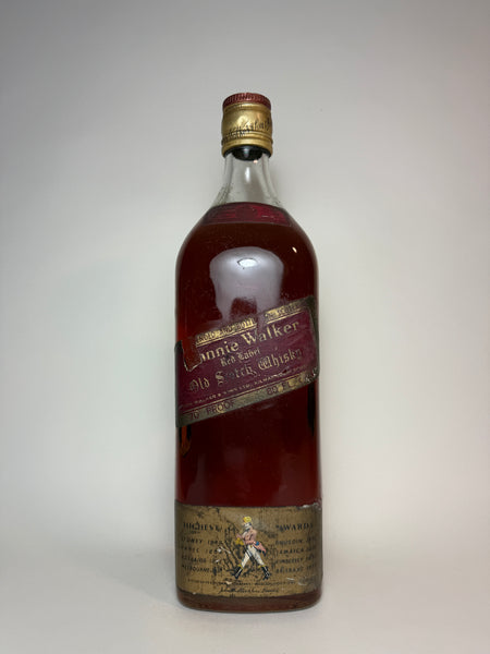 Johnnie Walker Red Label Blended Scotch Whisky - 1970s (40%, 228cl