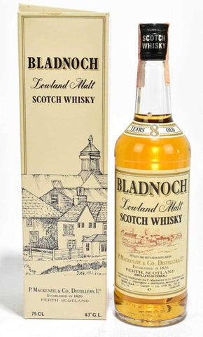 Peter Mackenzie Bladnoch 8YO Lowland Single Malt Scotch Whisky - 1980s (43%, 75cl)