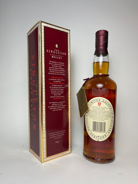 The Singleton of Auchroisk Speyside Single Malt Scotch The Singleton of Auchroisk Speyside Single Malt Scotch