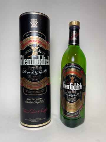 Glenfiddich Special Old Reserve Single Malt Scotch Whisky - 1980s (40%, 70cl)
