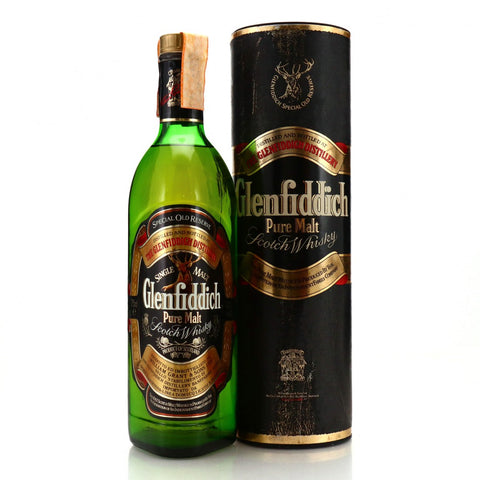 Glenfiddich Special Old Reserve Pure Malt Scotch Whisky - 1980s (43%, 75cl)