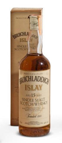 Bruichladdich 15YO Islay Single Malt Scotch Whisky - 1980s (43%, 75cl)
