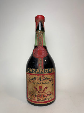 Cazanove Cherry Brandy - 1950s (ABV Not Stated, 75cl)