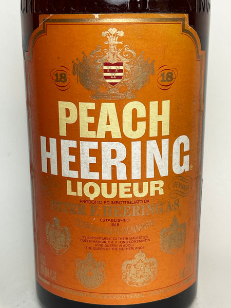 Peter F. Heering Peach Heering Peach Liqueur - 1980s (21.8%, 70cl