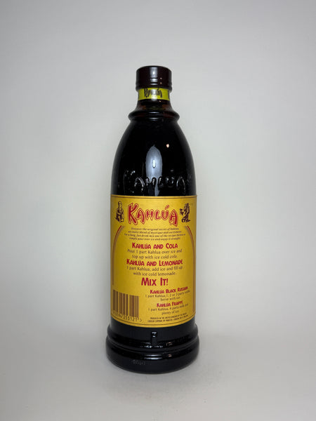 Kahlúa - 1980s (26.5%, 70cl) – Old Spirits Company