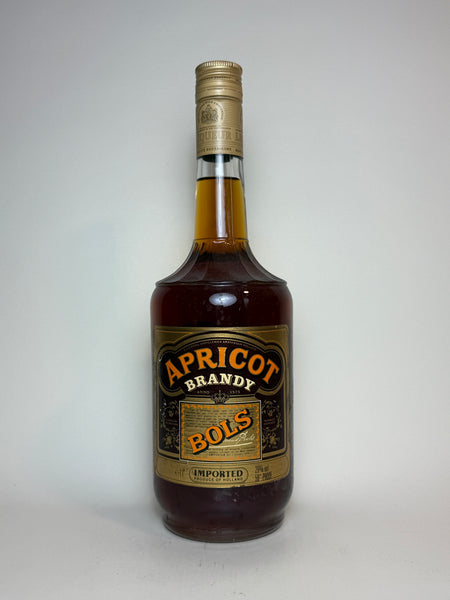 その他 brandy American Bols Apricot Brandy - 1980s (29%, 100cl) – Old Spirits Company