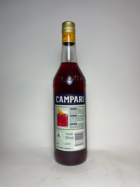 Campari Bitter - 1990s (25%, 70cl) – Old Spirits Company