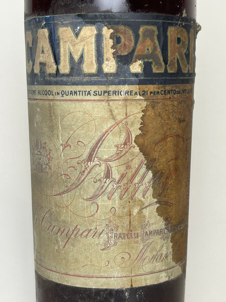 Campari Bitter - 1930s (21+%, 100cl) – Old Spirits Company