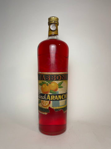 Massoni Punch Arancio - 1949-59 (21%, 100cl)