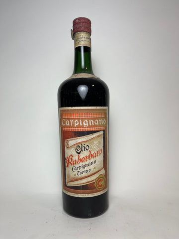 Carpignano Olio Rabarbaro - 1949-59 (16%, 100cl)