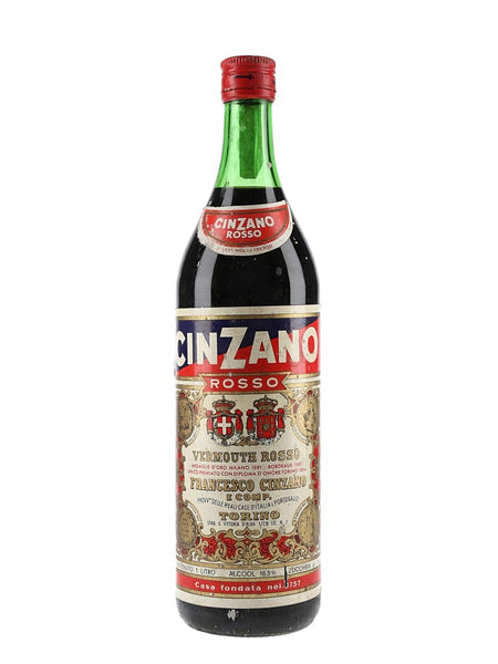 Cinzano Rosso Sweet Red Vermouth - 1980s (16.5%, 100cl) – Old