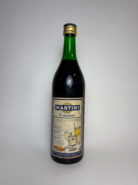 Martini & Rossi Sweet White Vermouth - 1970s (17%, 88cl) – Old