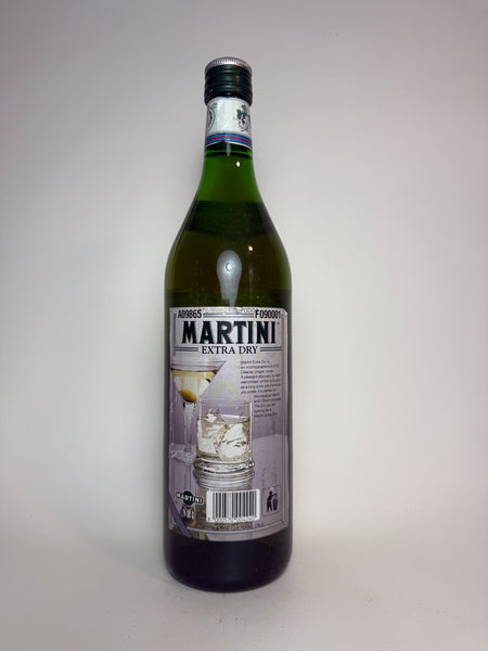 Martini & Rossi Extra Dry White Vermouth - 1990s (18%, 100cl