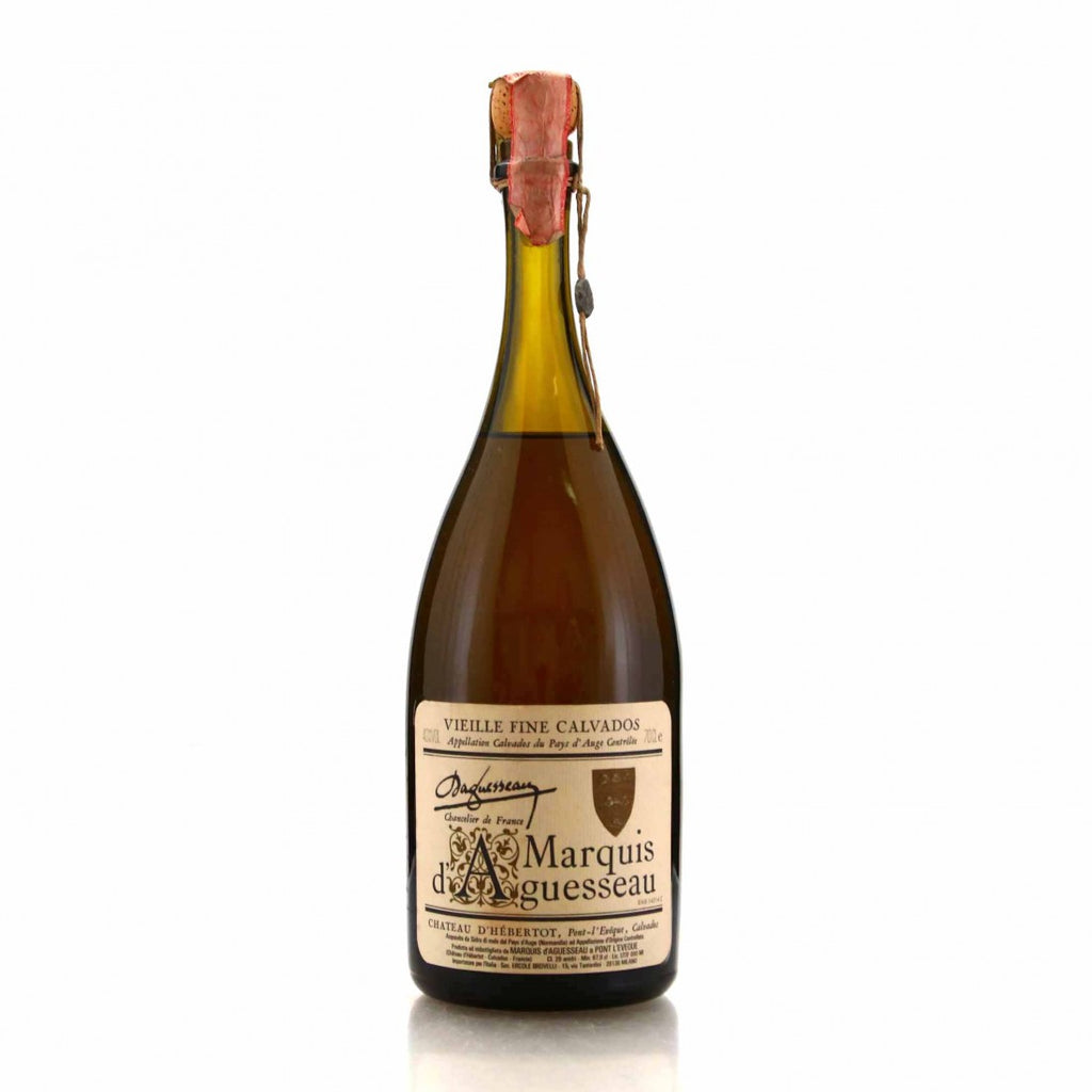 Château d'Hébertot Marquis d'Aguesseau Grande Fine Calvados Hors d'Age - 1990s bottling (40%, 70cl)