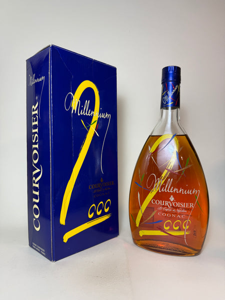 Courvoisier Millenium Cognac - Bottled for 2000 (40%, 70cl) – Old