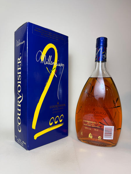 Courvoisier Millenium Cognac - Bottled for 2000 (40%, 70cl) – Old
