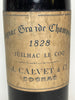 J. Calvet Grande Champagne Vintage Cognac (Juilhac Le Coq) - Vintage 1828 / Bottled late 19th c. (ABV Not Stated, 68cl)