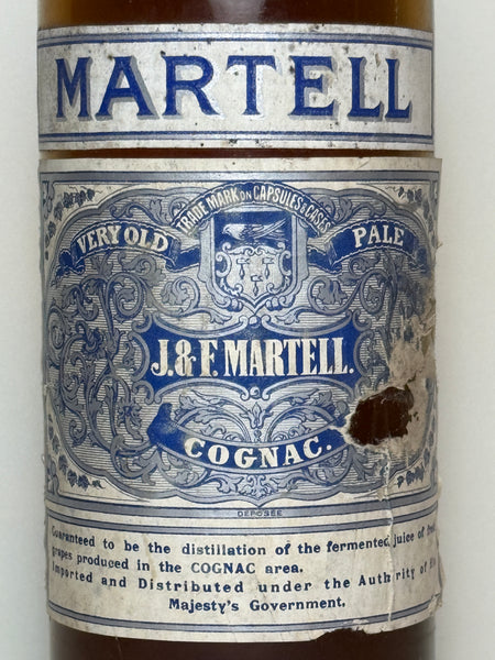 Martell VS/3* Very Old Pale Cognac - 1936-52 (ABV Not Stated, 70cl