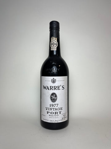 Warre's Vintage Port - Vintage 1977 (20%, 75cl)