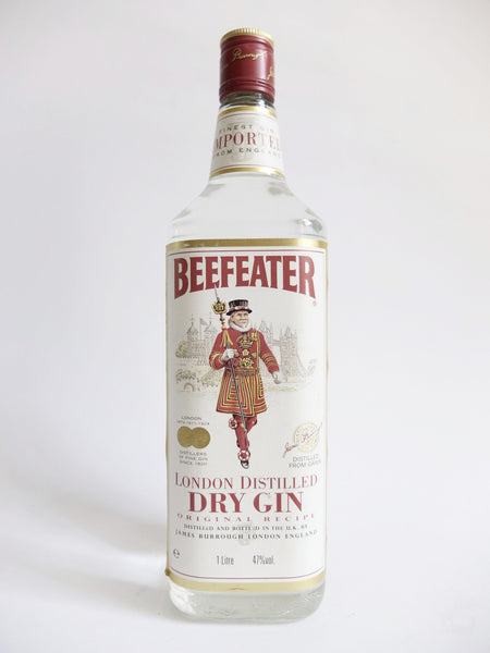 Beefeater London Dry Gin - 1990s (47%, 100cl) – Old Spirits Company