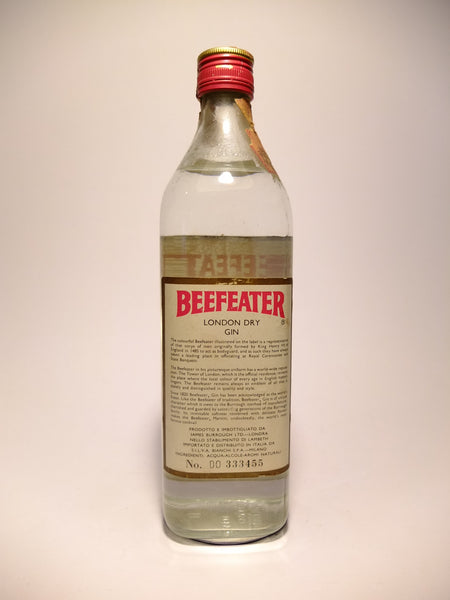 Beefeater London Dry Gin - 1969 (43%, 75cl) – Old Spirits Company